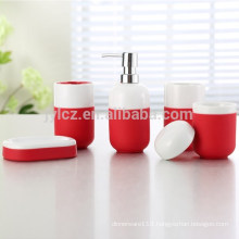 bathroom accessory set